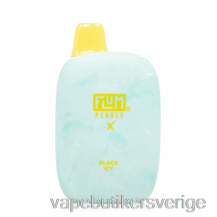 Vape Sverige Flum Pebble X 6000 Engångs Svart Isig